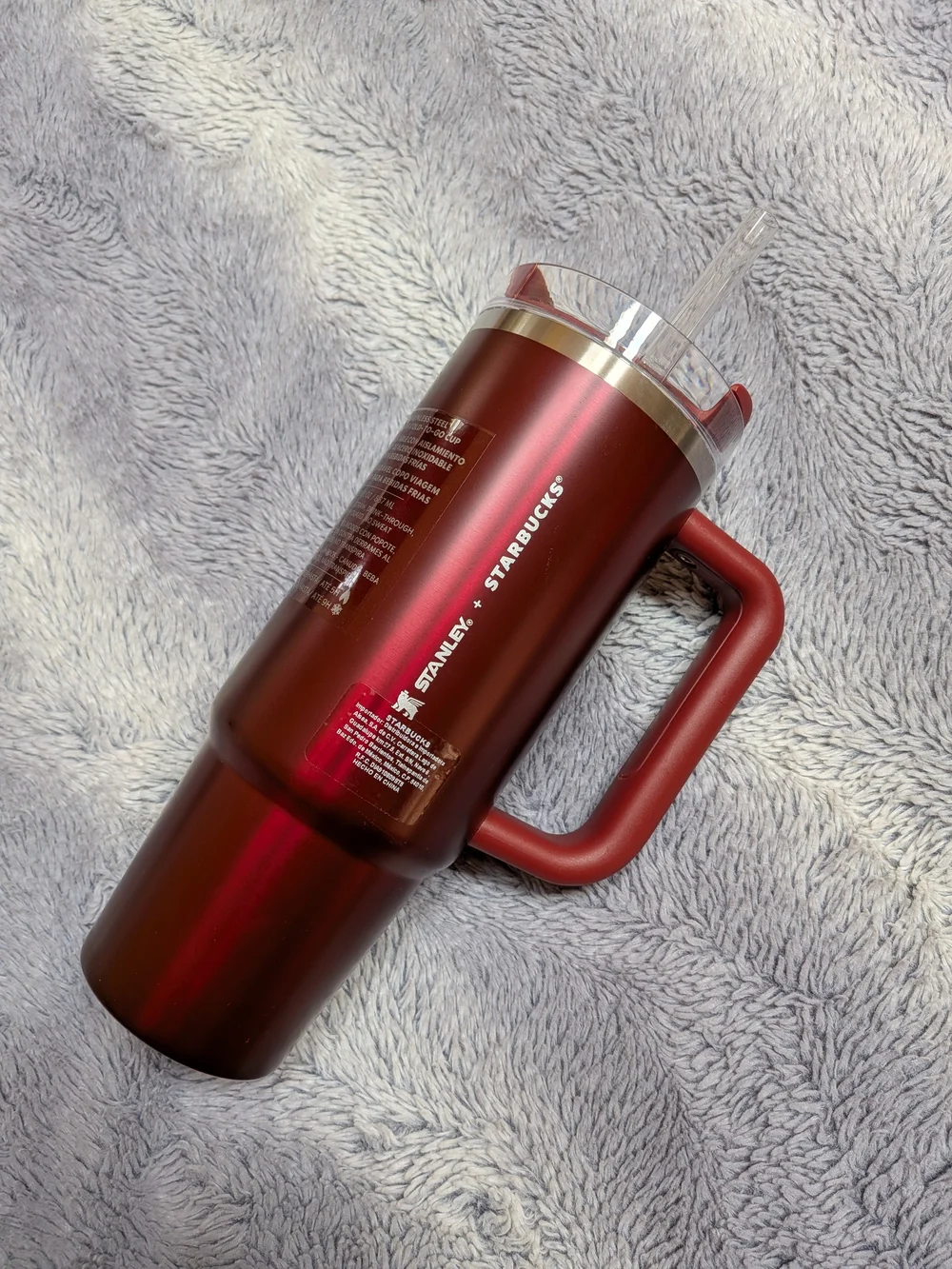 Stanley x Starbucks Burgundy 30oz Tumbler BNWT